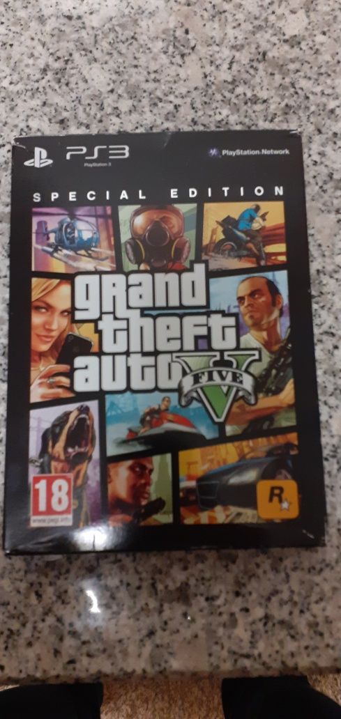 Gta v ps3 edição de colecionador