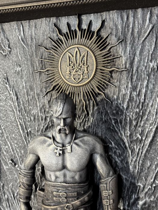 Авторська рельєфна картина «Козак-Охоронець»