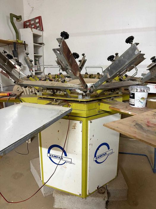 Equipamento Completo de serigrafia