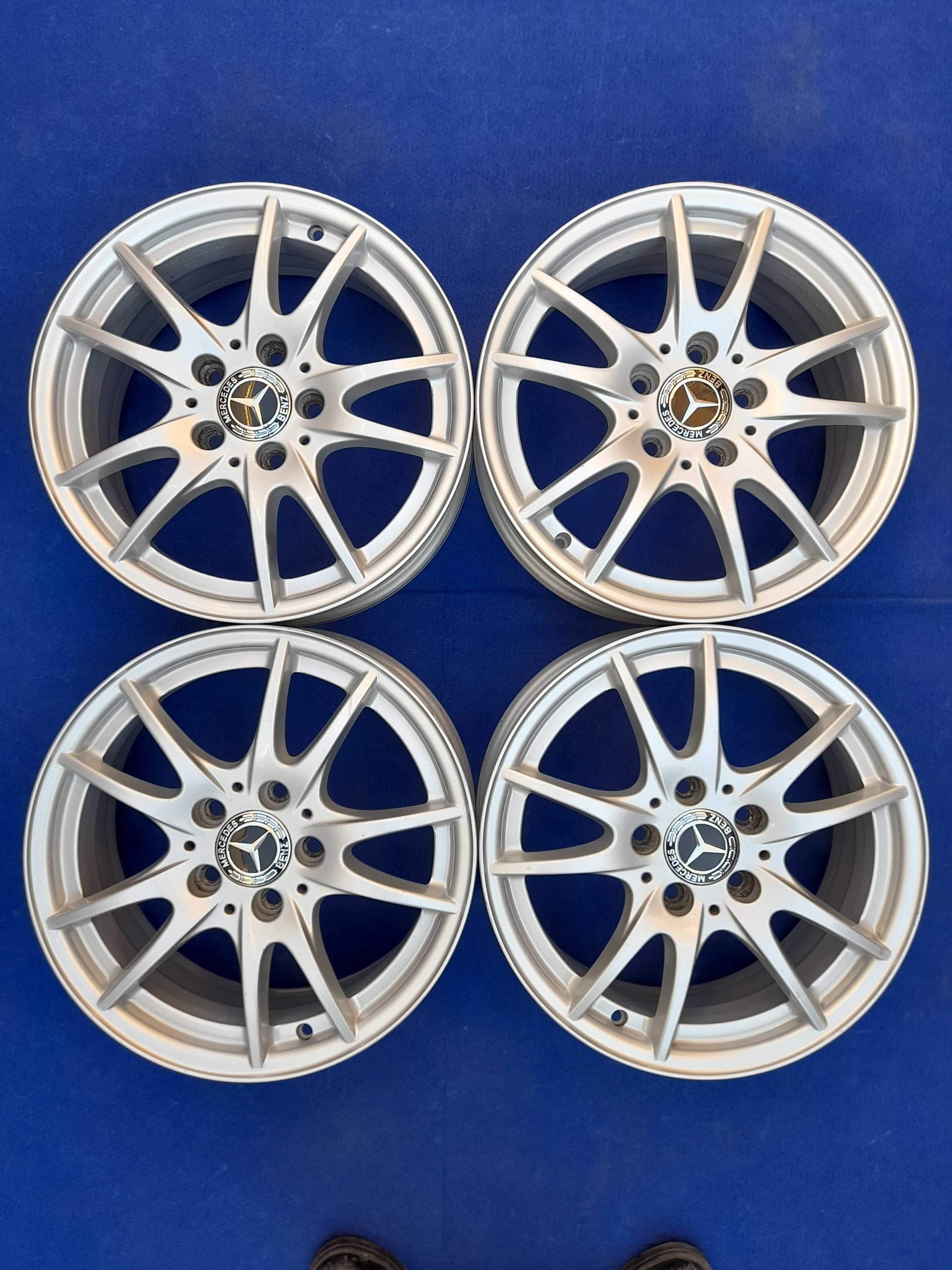 4 Jantes 16 5x112 VW Mercedes Audi Seat Skoda Golf CLA Leon A4 Passat