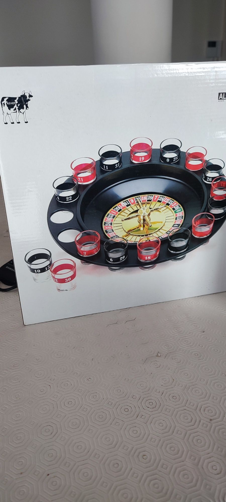 Roleta jogo de beber