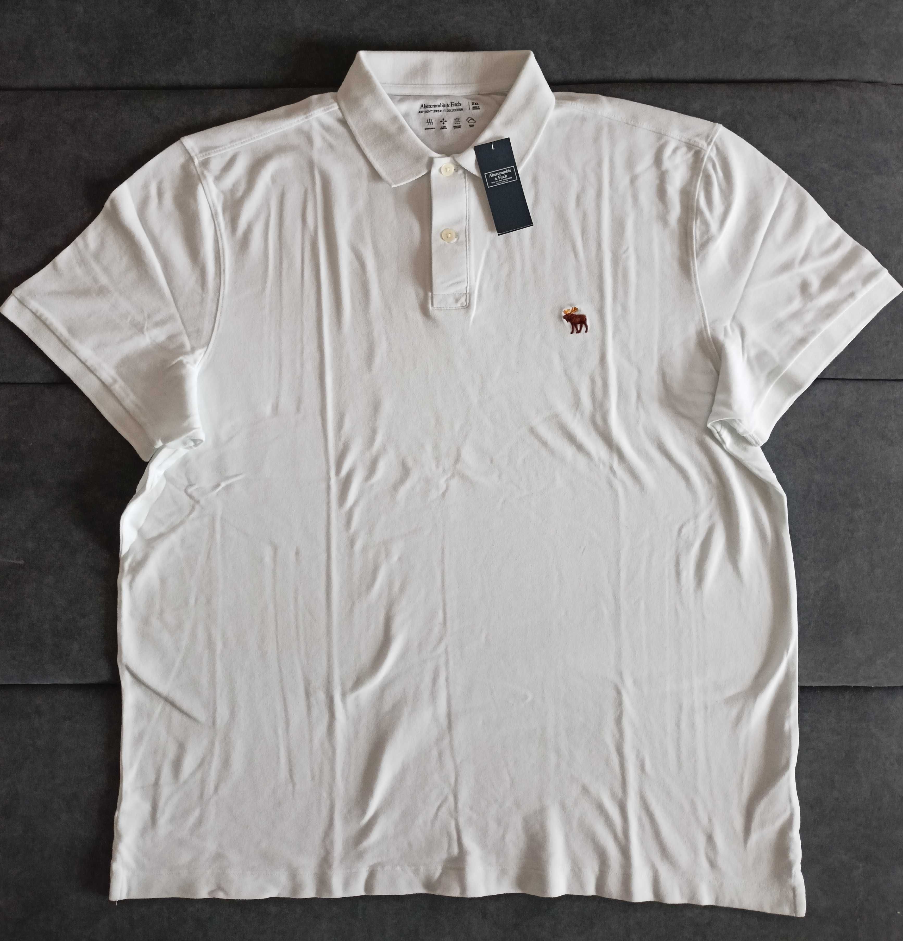 Abercrombie & Fitch - Nowa Koszulka Polo XXL 2XL - Oryginał
