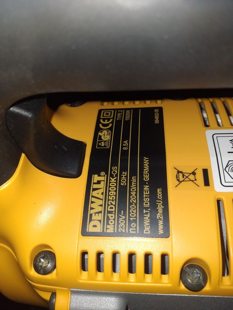 Martelo pneumático Dewalt d25900k, Novo