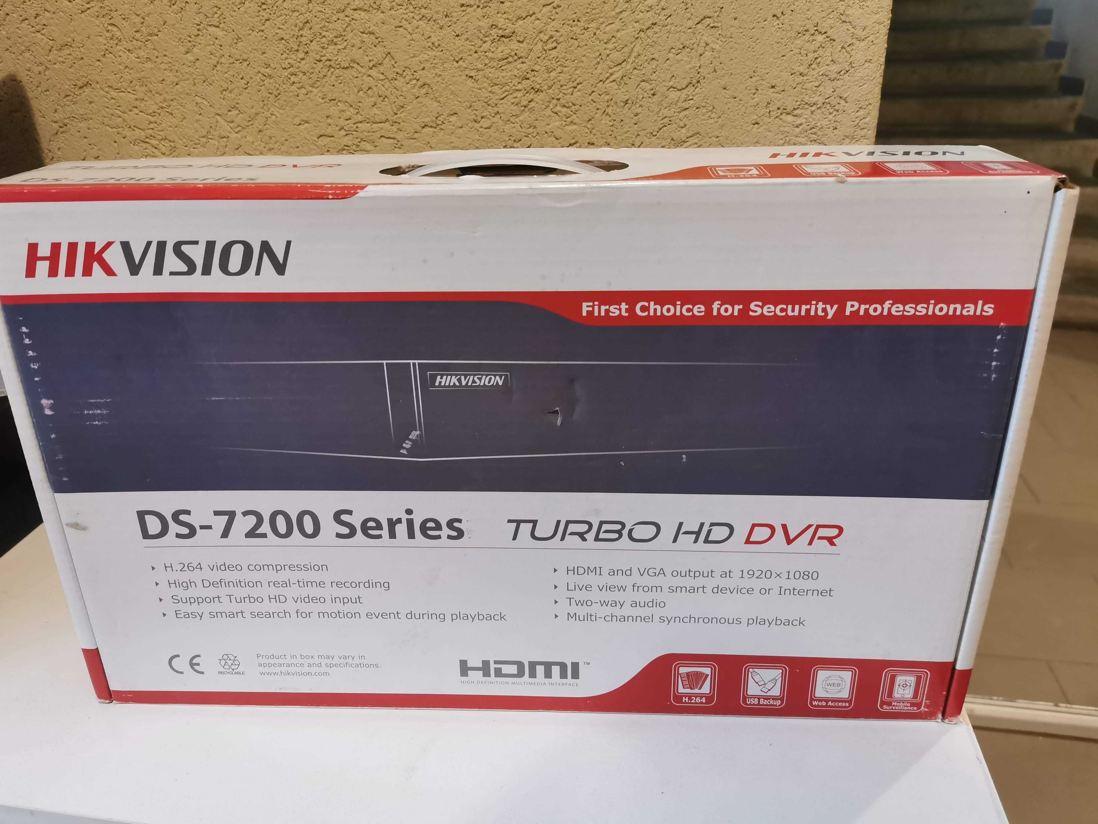 Гібридний відеореєстратор (HDVR) HIKVISION DS-7216HQHI-F1/N