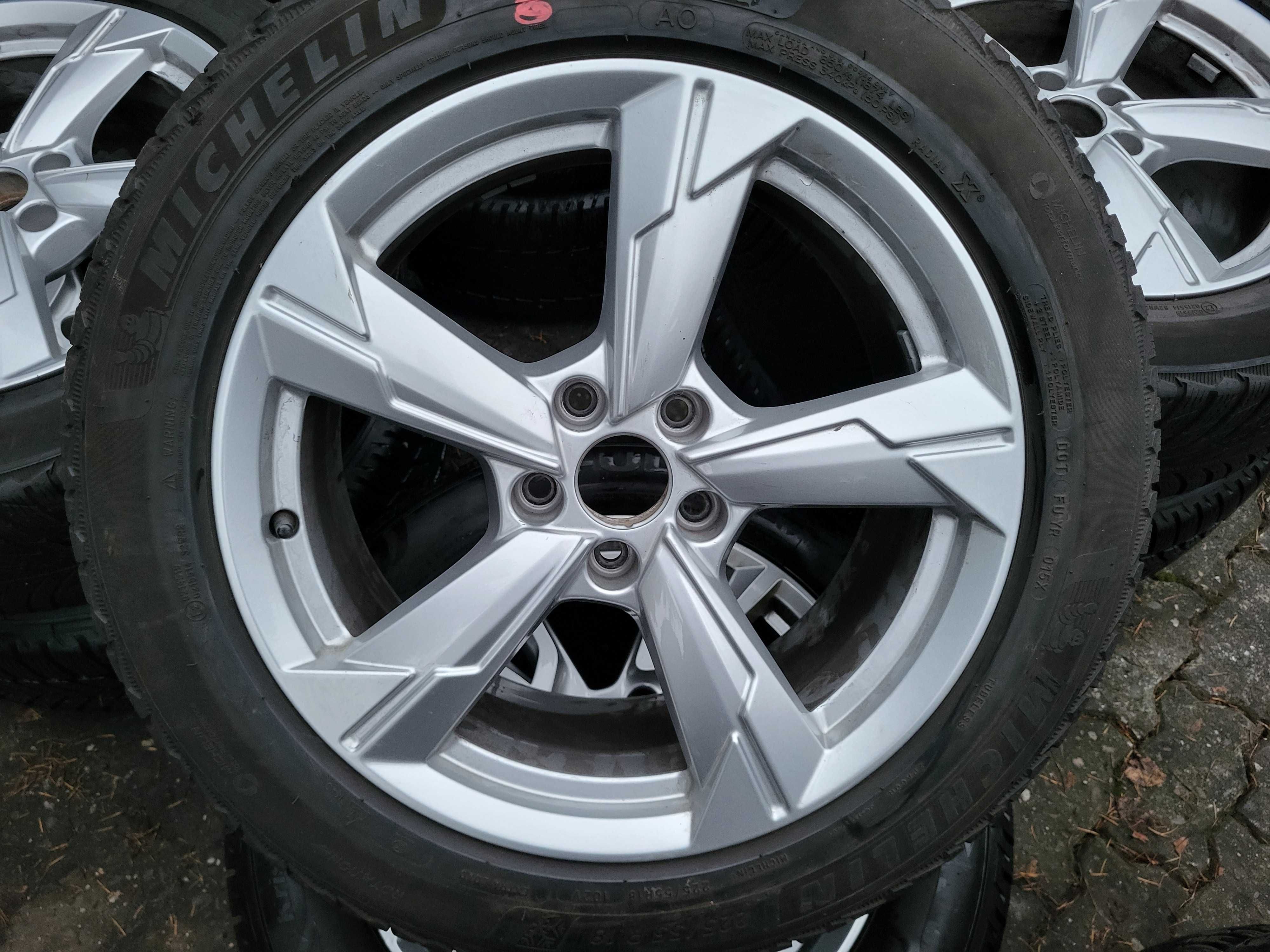 Koła 18" 5x112 Audi A4 B8 B9 A6 C7 C8 A7 z oponami
