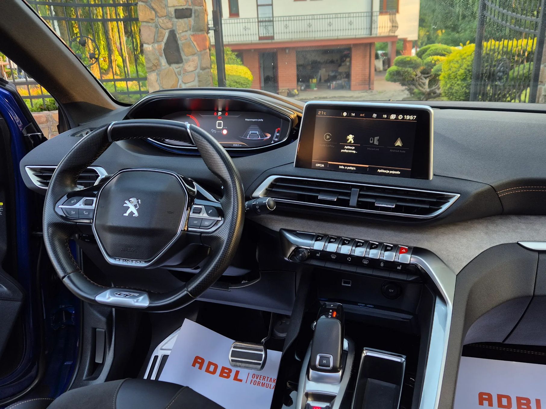 Peugeot 3008 2019r 2.0 HDI 177 Koni GT FULL LED Virtual MASAŻE Automat ALCANTARA