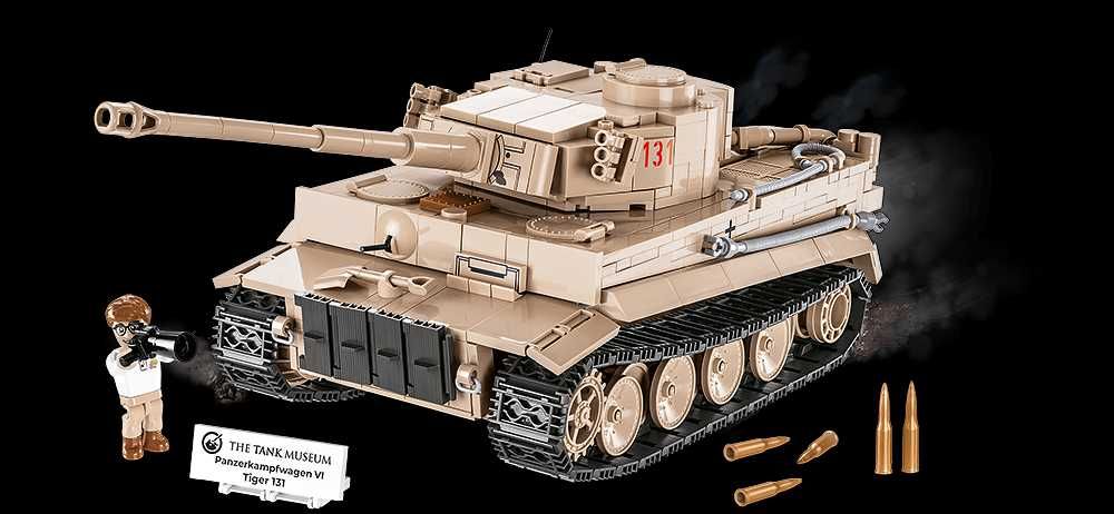 Cobi 2556 Klocki Small Army Niemiecki Czołg TYGRYS PZKPFW VI TIGER 131