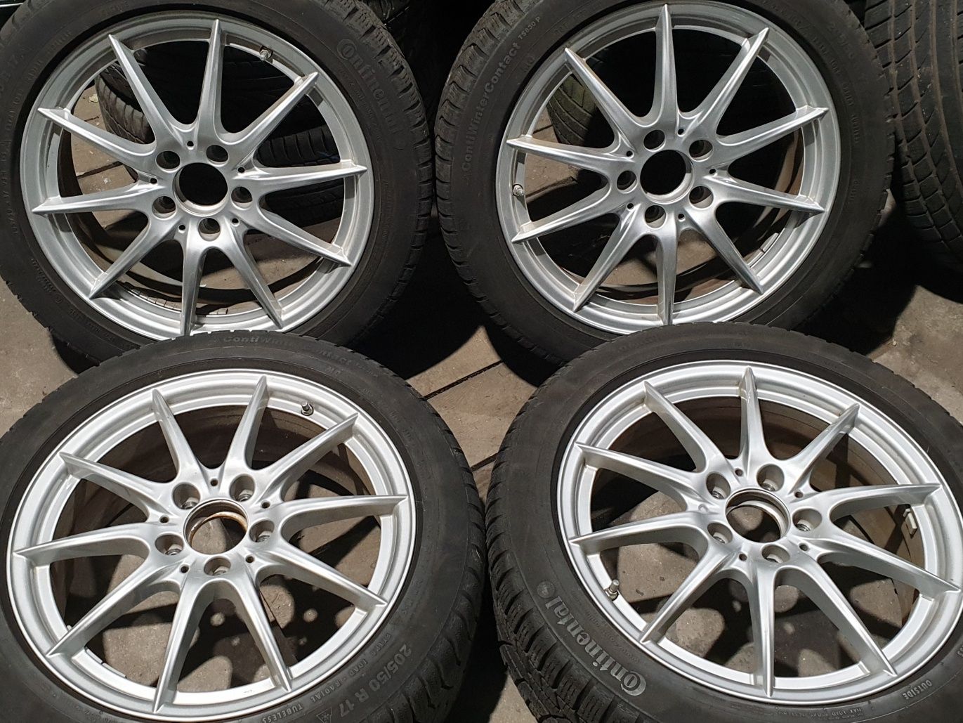 Alufelgi Mercedes 17 5x112 6.5J ET 49 Felgi A B C W246 W169 Oryginalne
