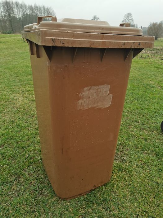 Kosz kubeł na śmieci BIO 240l.