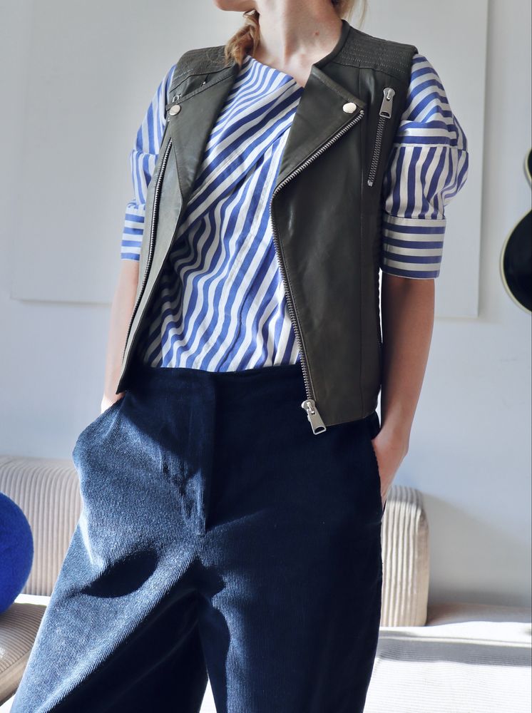 Skall Studio Karen pants sztruksowe spodnie