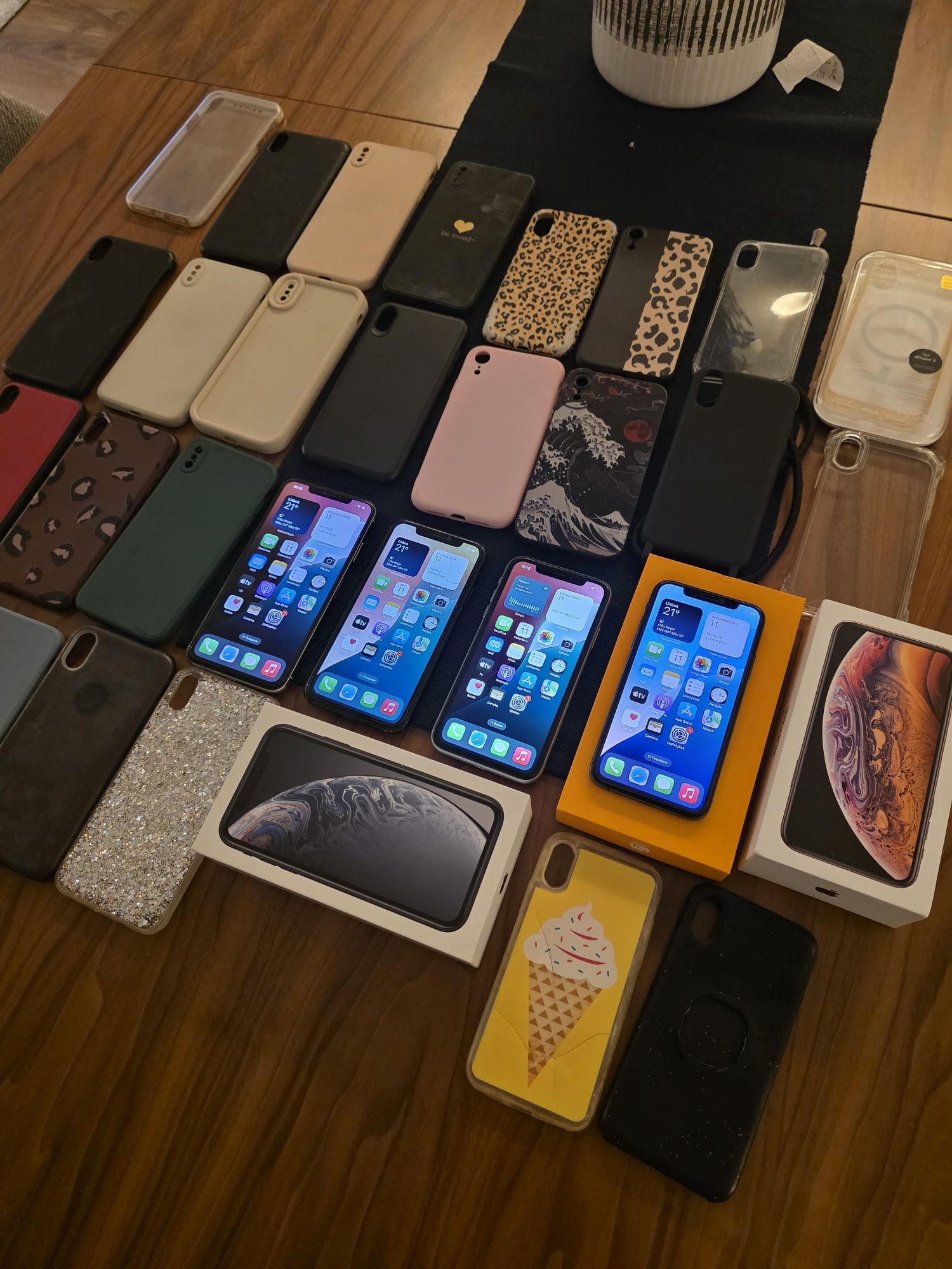 iPhone XS Max, XS 256GB. Troca/retoma. Oferta Capas