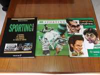 Coleção 3 Livros Sporting Clube de Portugal