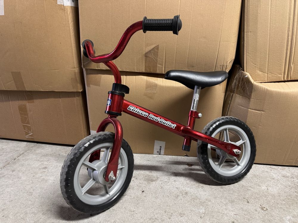 Bicicleta sem pedais chicco