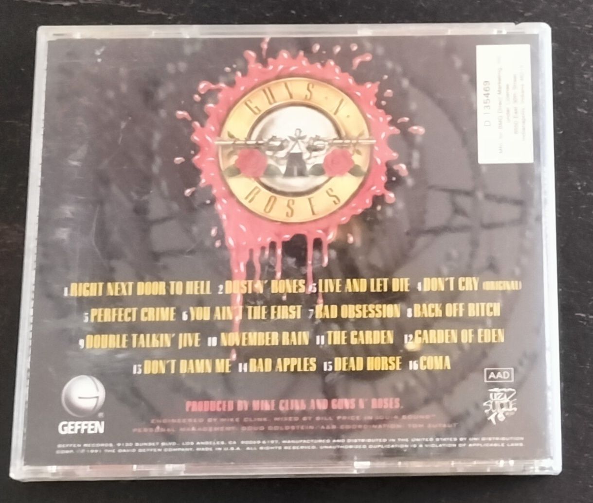 CD Guns N' Roses