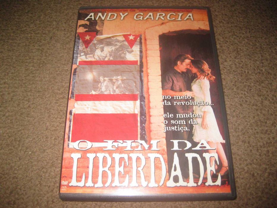 DVD "O Fim da Liberdade" com Andy Garcia/Raro!