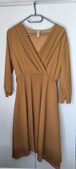 Sukienka camel s/m