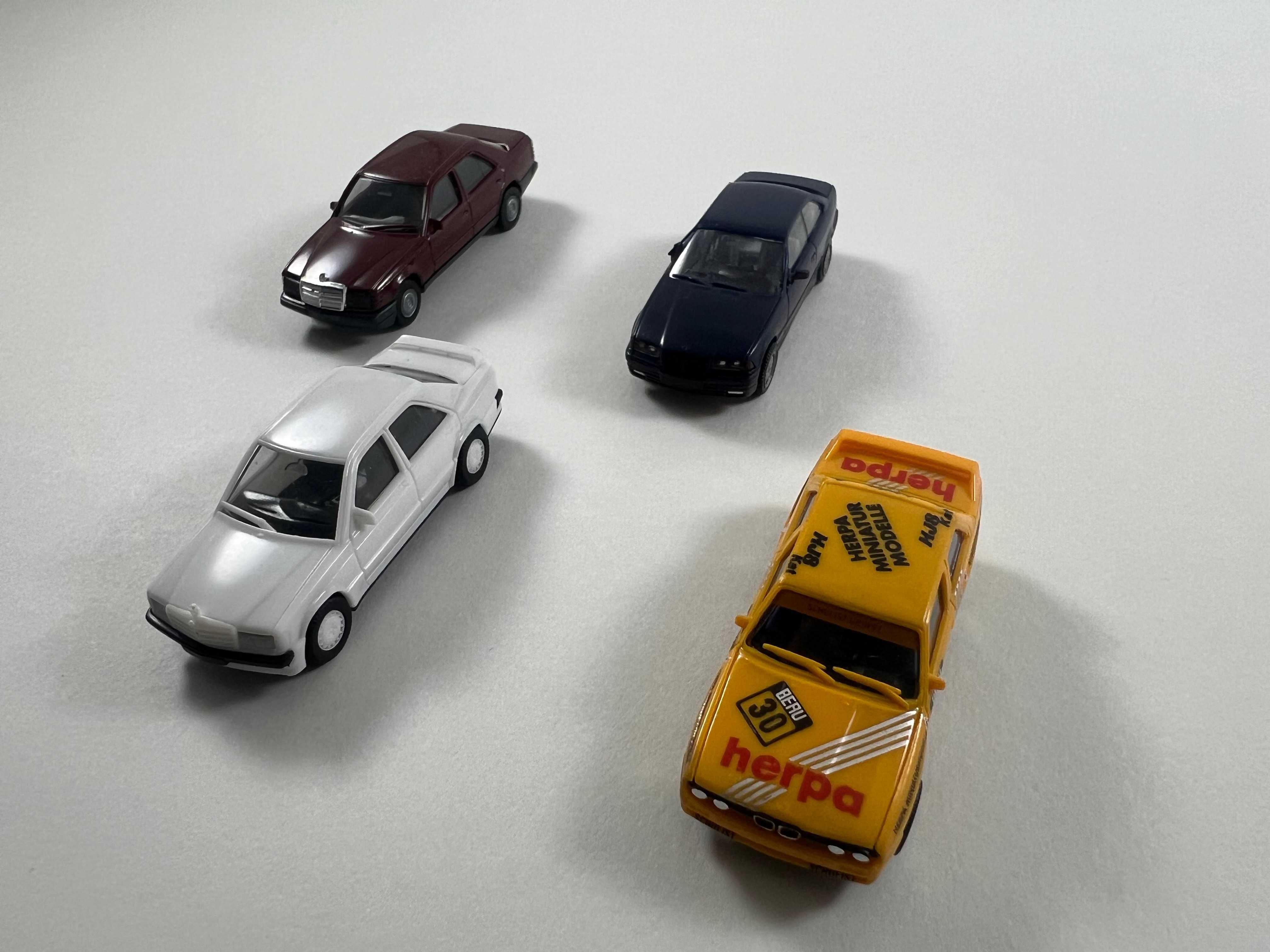 HERPA Pack de 4 Carros, MERCEDES-BENZ, BMW, BMW, Ref. AB0078