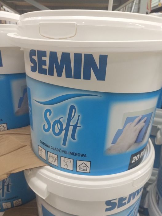 Gotowa gładź polimerowa Semin Soft.