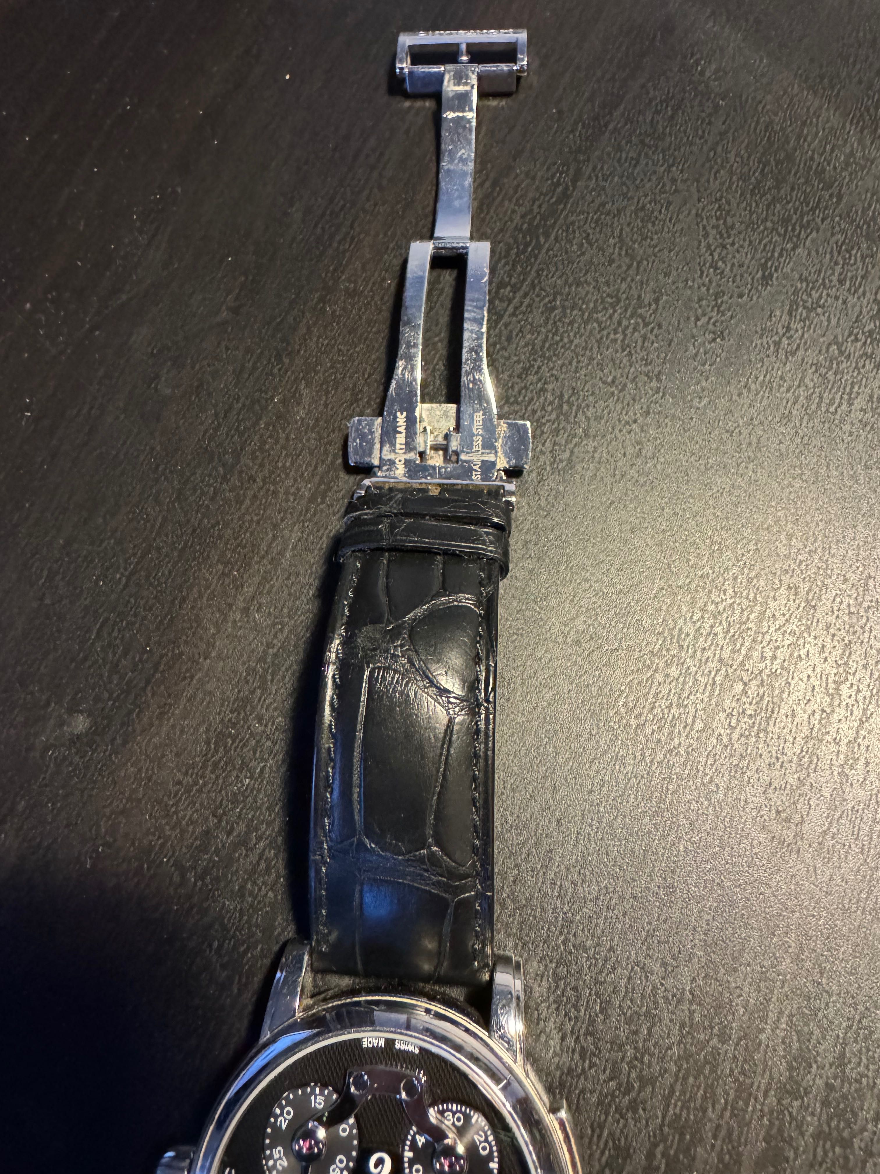 Zegarek Montblanc Nicolas Rieussec Chronograph - automatyczny oryginał