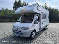 Fiat Ducato Fiat Ducato 2,5 Diesel Kamper Auto Roller 4 x osoby, Zarejestrowany
