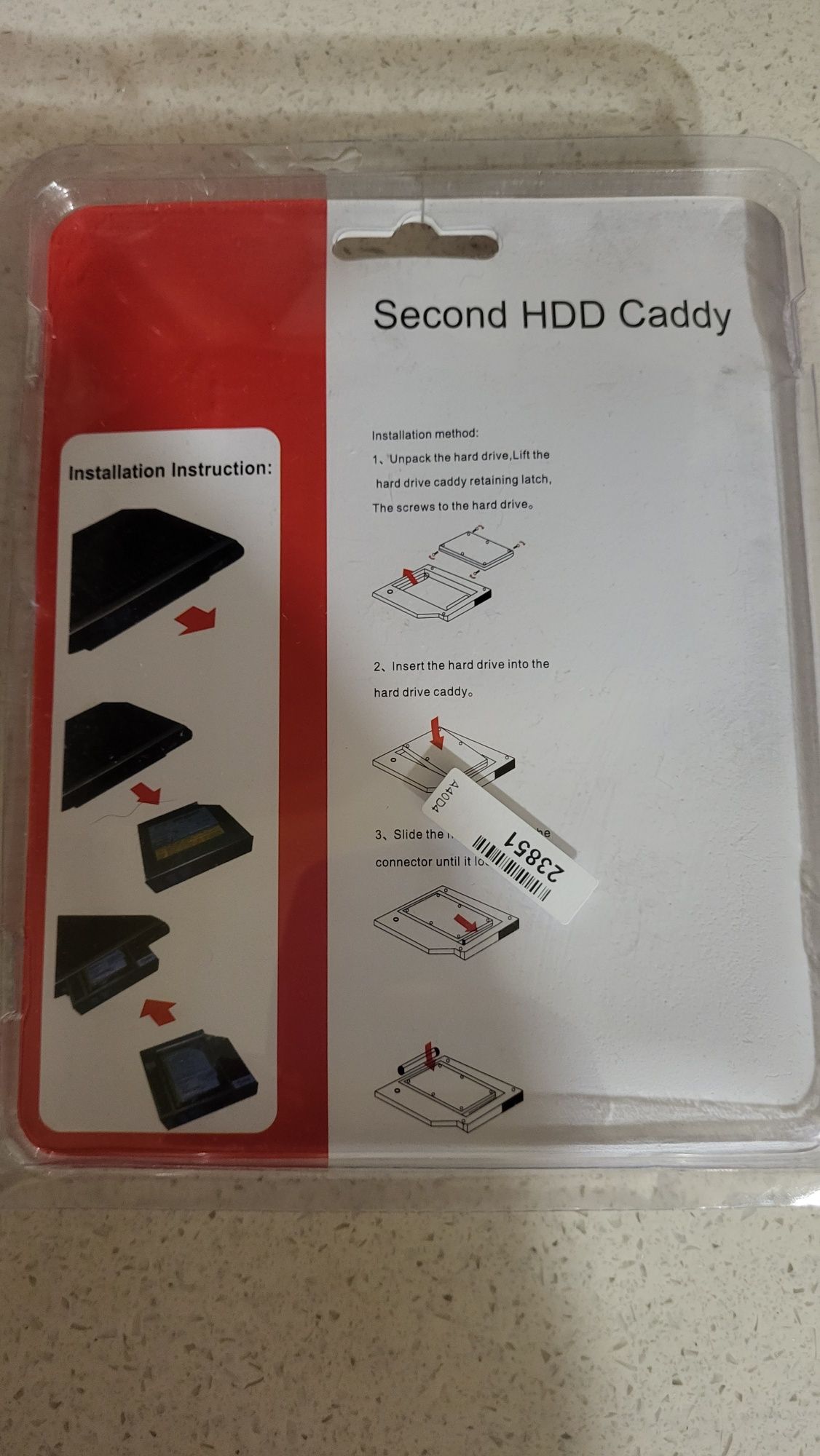 Second HDD Caddy