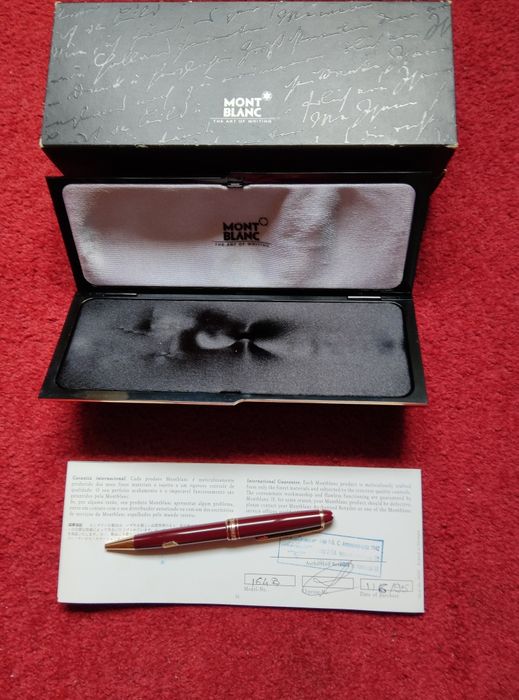 Esferográfica Montbanc vintage Meisterstuck, em estado novo