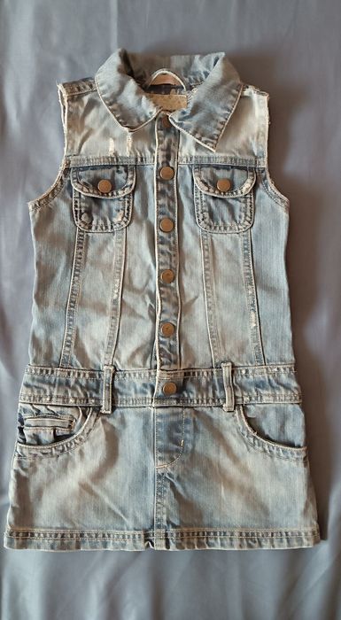 Sukienka jeans 104 dziewczynka