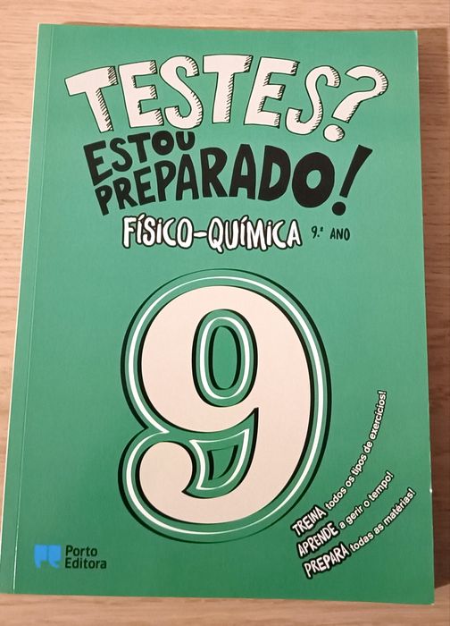 Livro de estudo-"Testes? Estou preparado!": Físico-Química- 9ºano