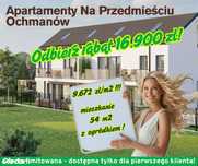 Nowoczesne M3 w Ochmanowie z ogródkiem!