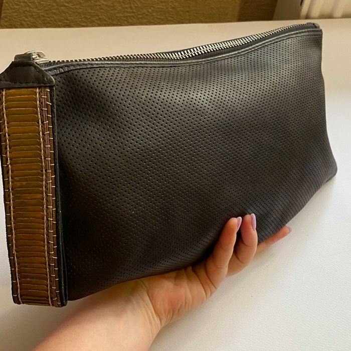 Мужской клач. высококачественная натуральная кожа.