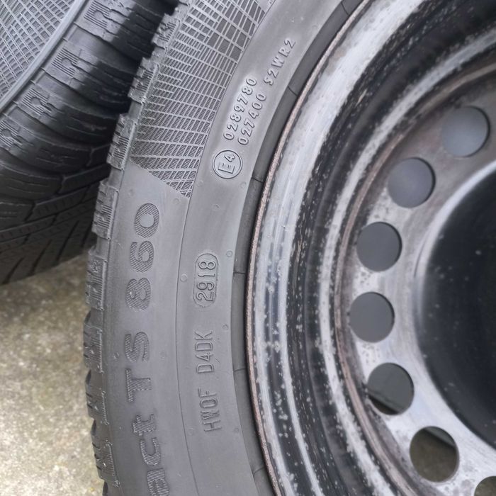 Felgi 16 cali  plus opony zimowe  Continental