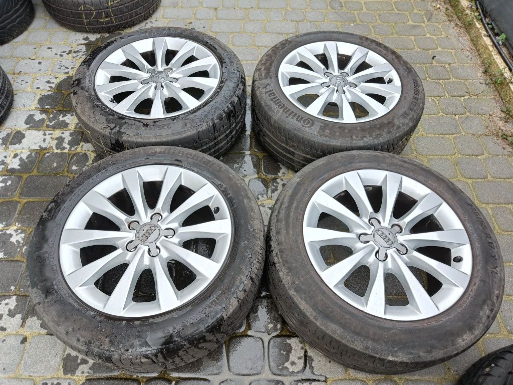 Felgi17 5x112 oryg Audi A6 A4 opona lato kpl