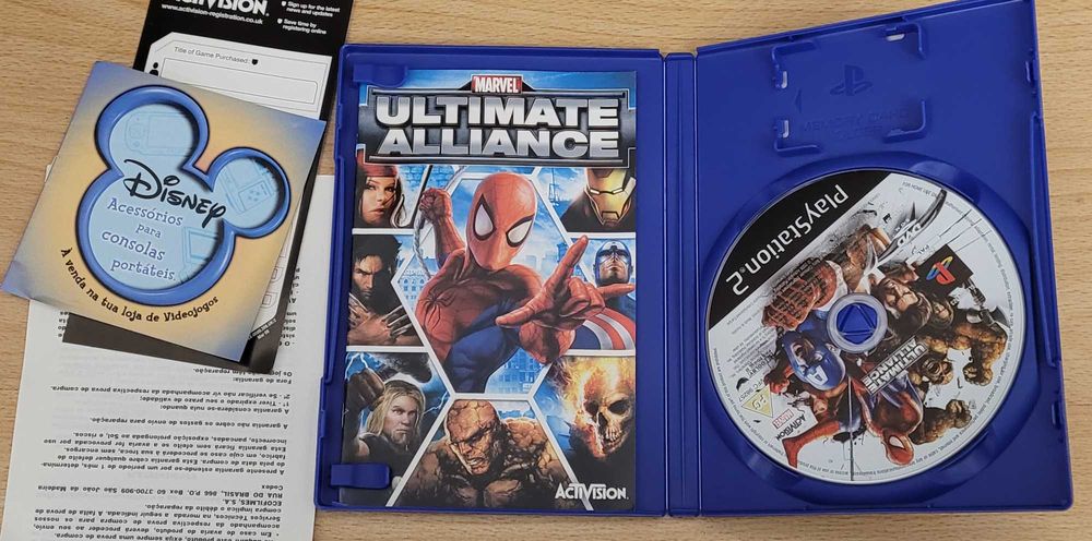 25.07.12 - Playstation 2 PS2 - Marvel Ultimate Alliance