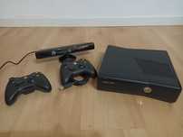 Xbox 360 Slim + Kinect + 19 jogos