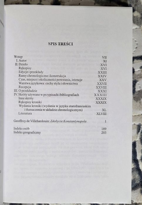 Zdobycie Konstantynopola Geoffroy de Villehardouin