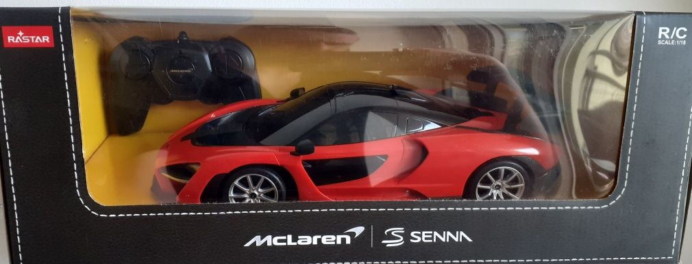 Rastar samochód zdalnie sterowany McLaren Senna. Skala 1:18