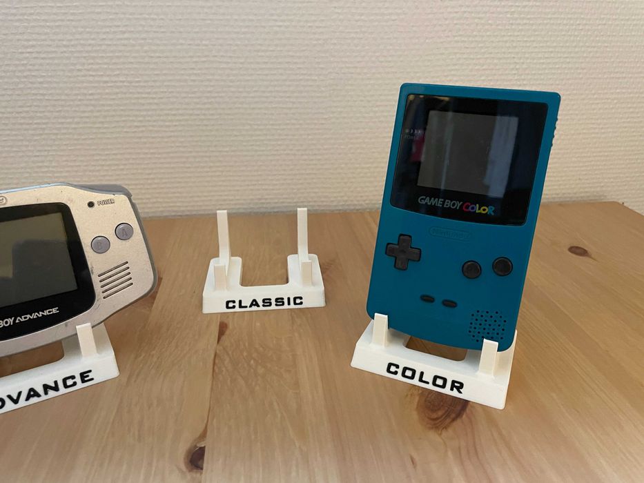 Zestaw stojakow Gameboy Advance, Color, Classic
