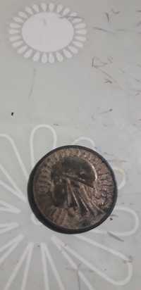 Продам монету 2 злотих 1933 року