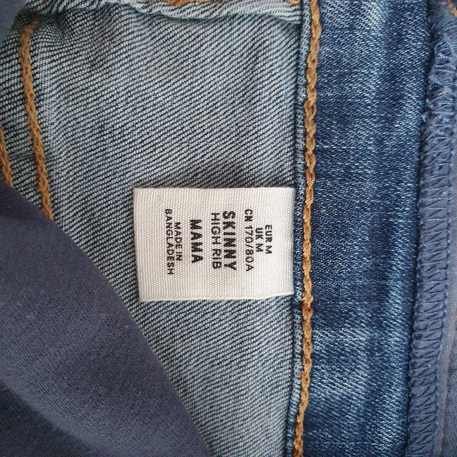 Jeansy ciążowe H&M r. M