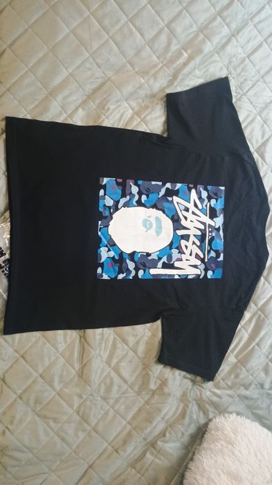 Koszulka Bape x Stussy rozmiar S
