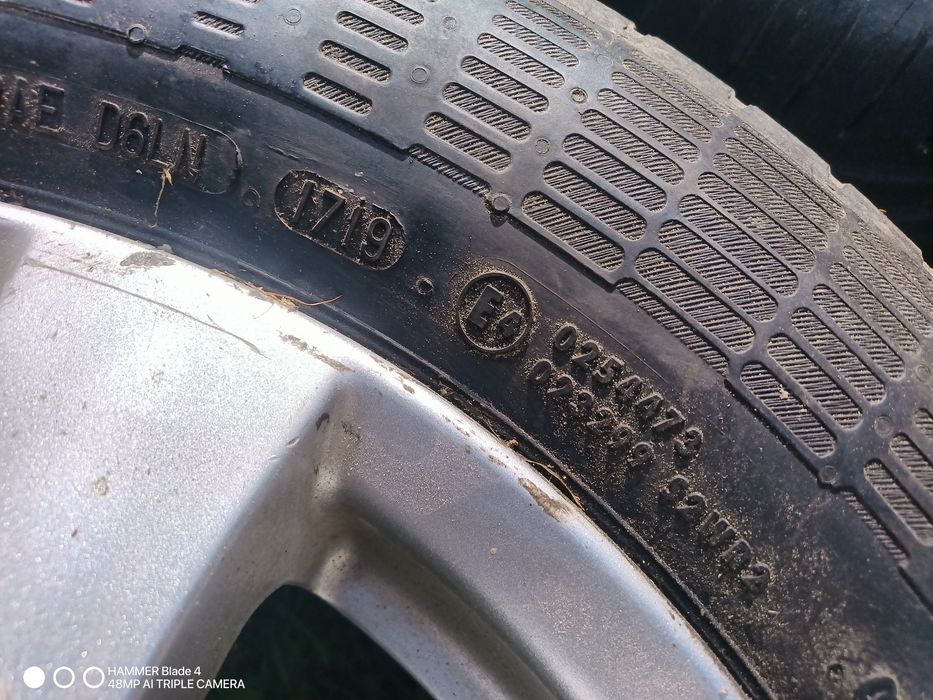 Alufelgi z oponami letnimi 15 ford