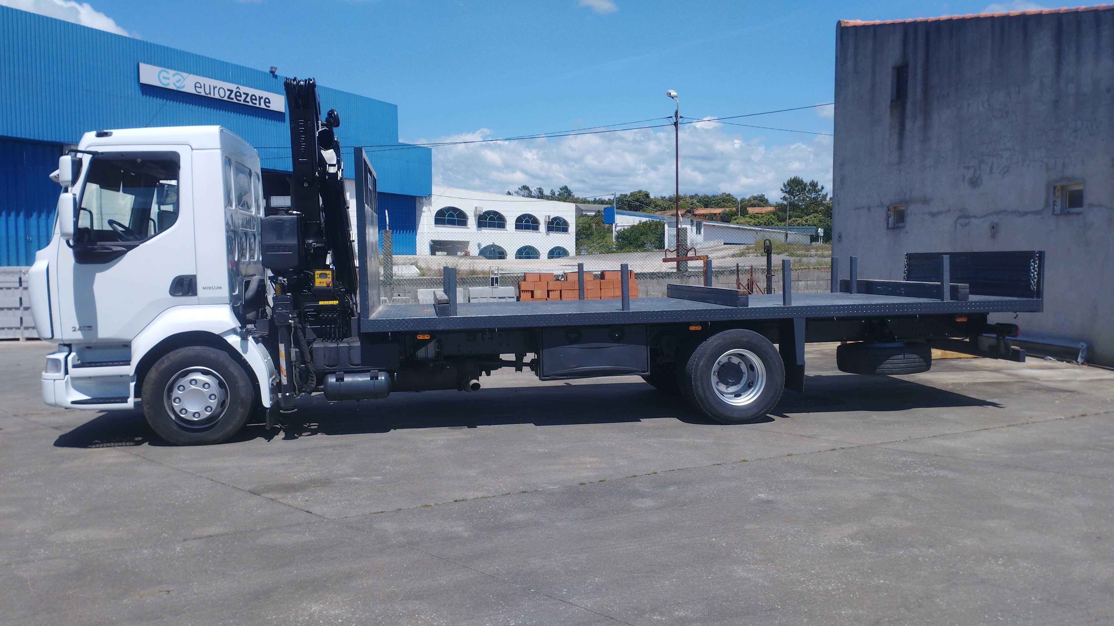 RENAULT midlum 240CV dxi 16tn c/grua fassi 95-3
