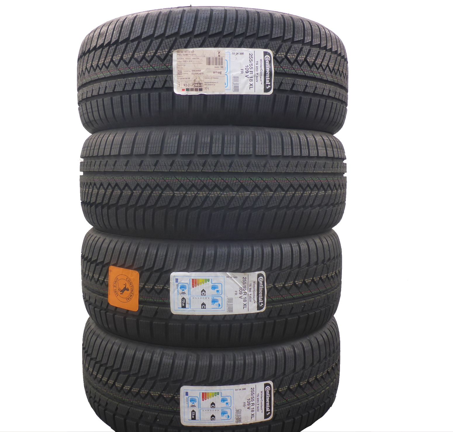 255/55/18 Continental 255/55R18 109V XL TS850P SUV Zima 2018 Jak Nowe