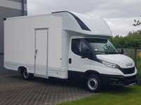 Iveco DAILY KONTENER NISKOPODŁOGOWY 4,43x2,23x2,42 SKLEP FOODTRUCK BAR KLIMA KONIOWÓZ KAMPER  Kontener Niskopodłogowy 4,43x2,23x2,42 Sklep Kamper Foodtruck Bar AC