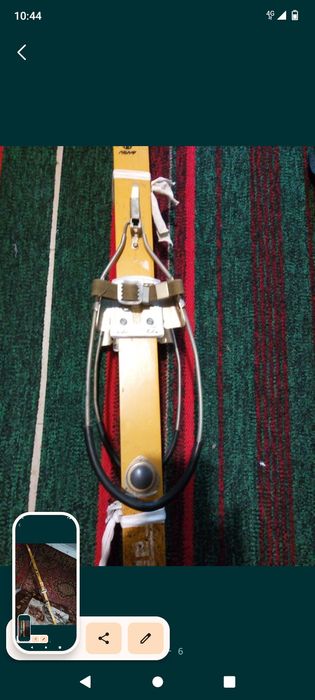 Лыжи с креплением