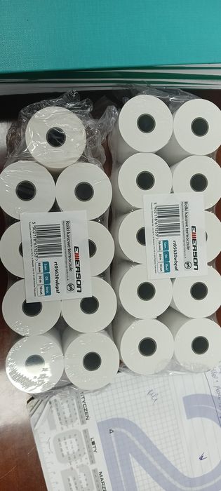 Rolki kasowe termiczne 56x30 EMERSON 19szt.