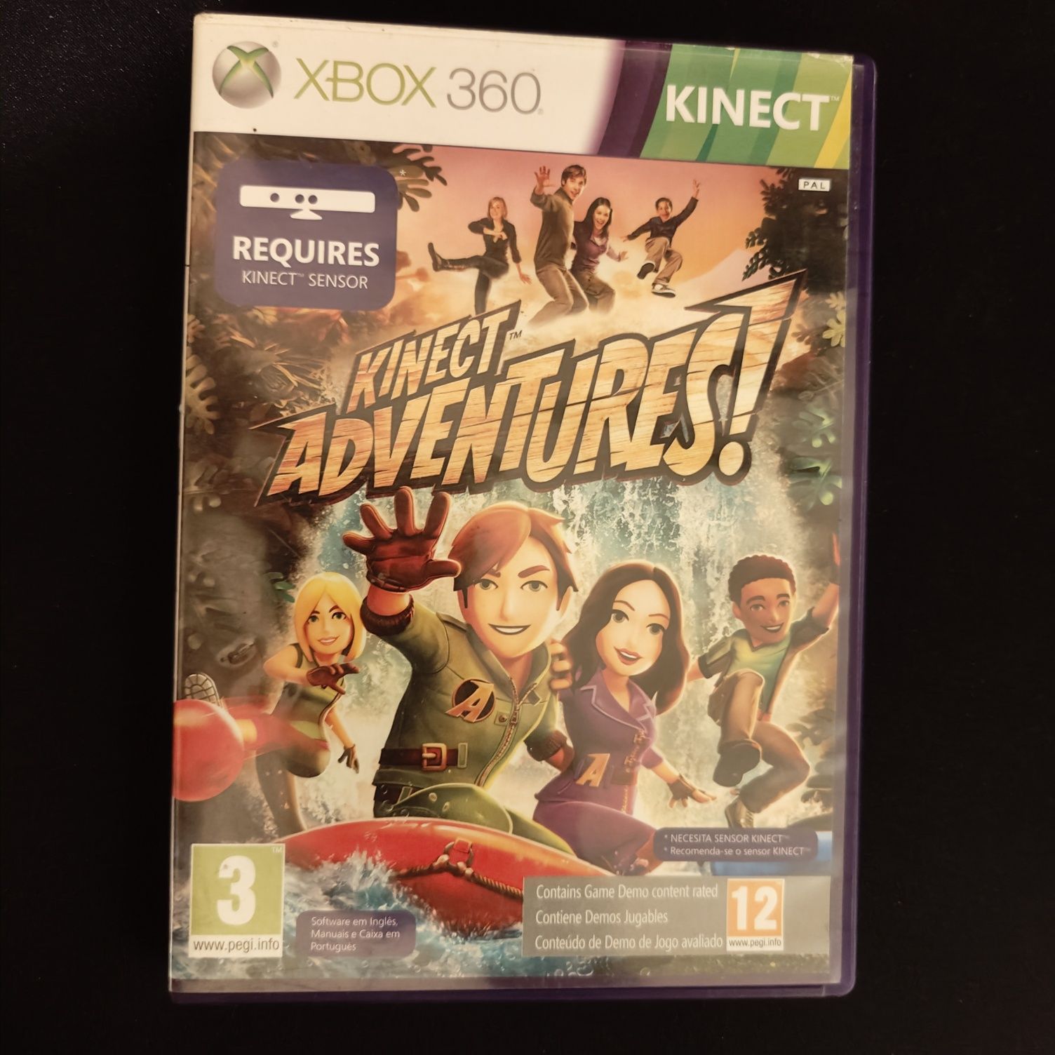 Vendo Kinect Adventures Xbox 360