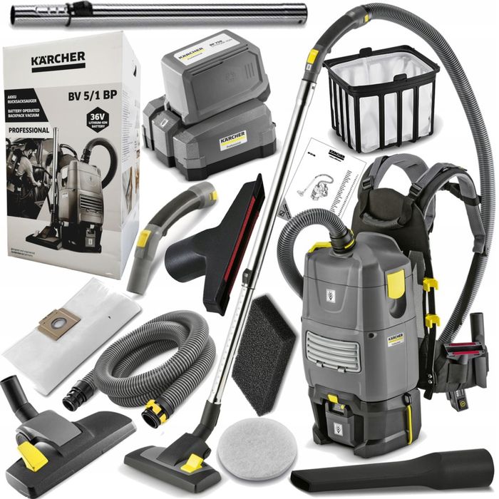 Karcher BV 5/1 Bp / F-ra VAT/odkurzacz plecakowy akumulatorowy/bateria