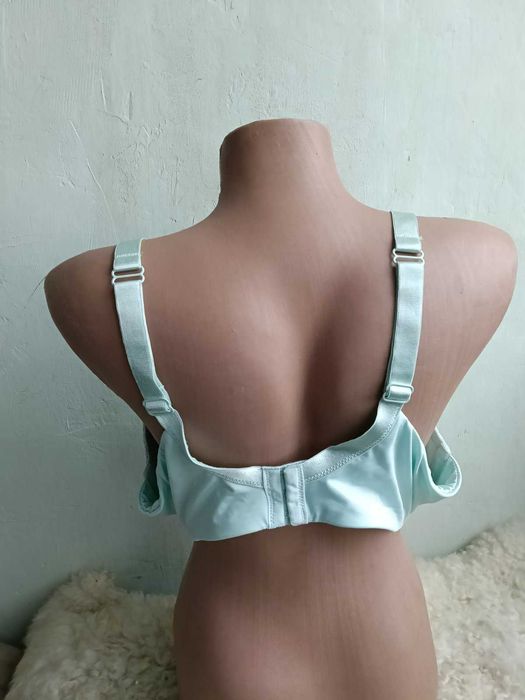 Нежно бирюзовый, мятный бюстгальтер бралетт 40 dd, 90 dd