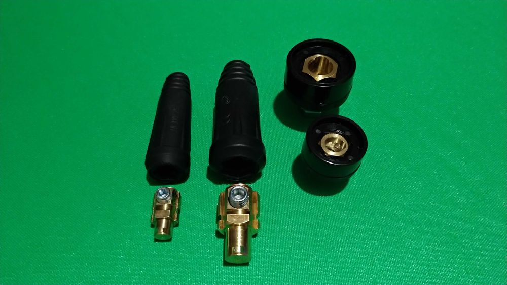 Разъем сварочный 10-25мм², 35-50мм² (мама-папа)